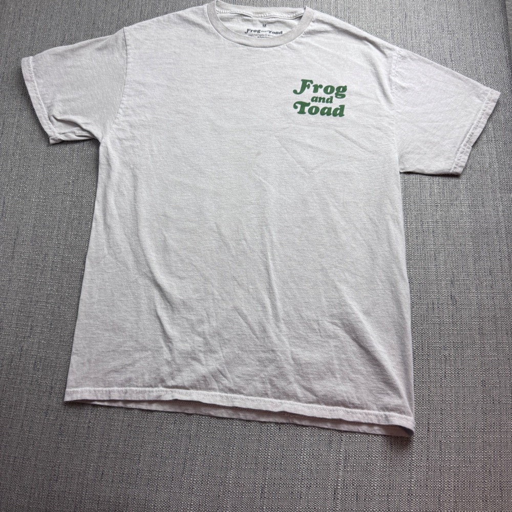 Frog and Toad Together Graphic T-Shirt Gray Mens Medium Arnold Lobel Book Tee